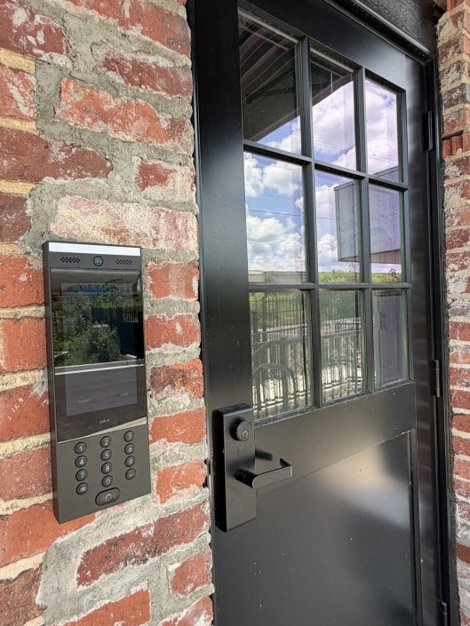 Door entry intercom keypad