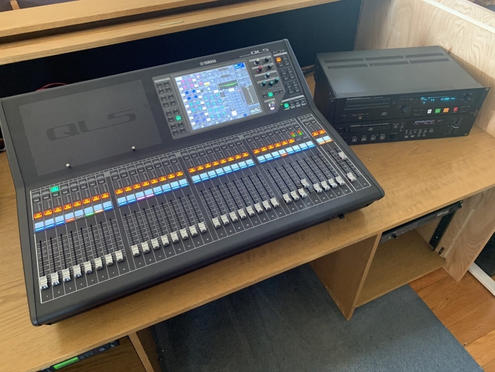 QSC digital mixing console