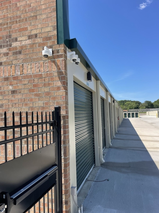 Storage facility security camera
